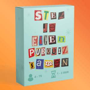stel je eigen pubquiz samen