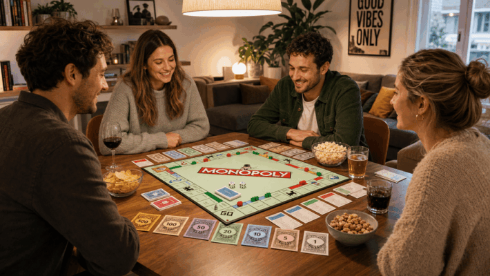 monopoly klassieke editie vrienden spellenavond