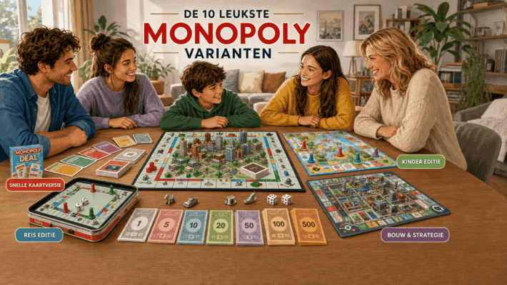 verschillende monopoly varianten