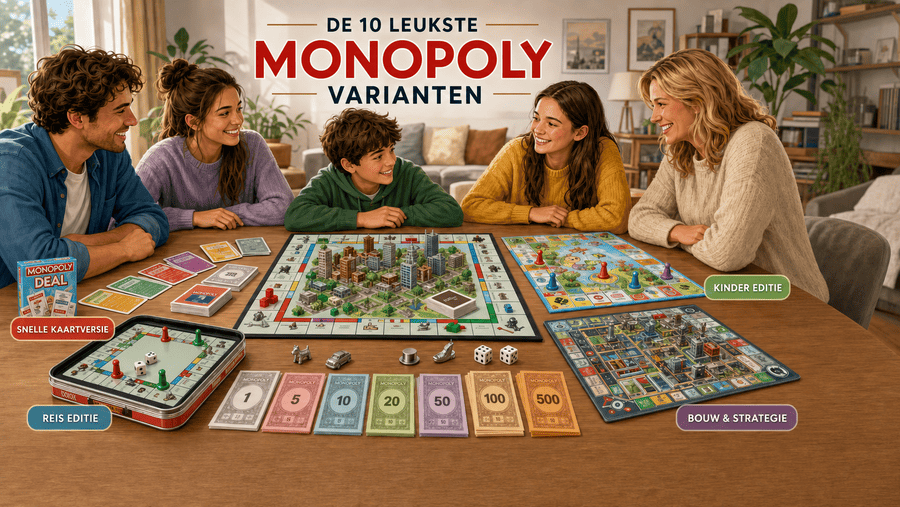 verschillende monopoly varianten