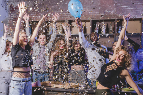 feest grote groep